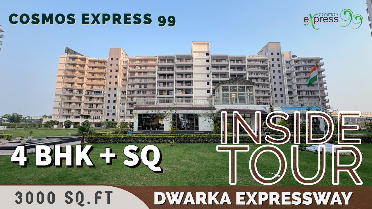 Inside Tour [ 3000 Sq.Ft ] Cosmos Express 99 Sector 99, Gurgaon Dwarka Expressway