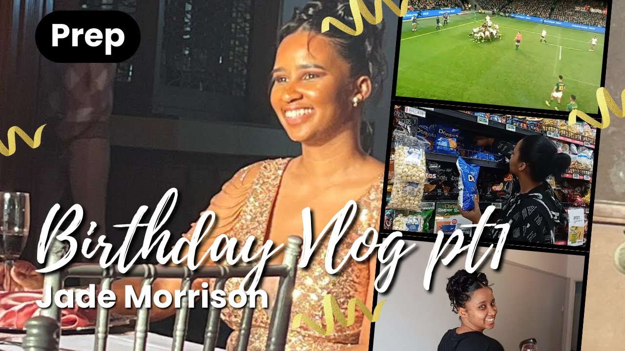 My 21st Birthday Vlog | PT 1 ✨ The Prep, The Firsts , Hair & Makeup 💄