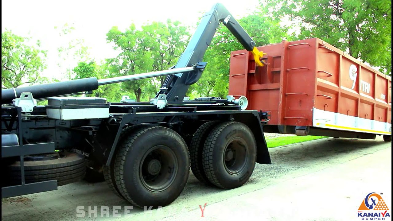 New HYVA Boltable Hook Loader Container |SHREE KANAIYA DUMPER|