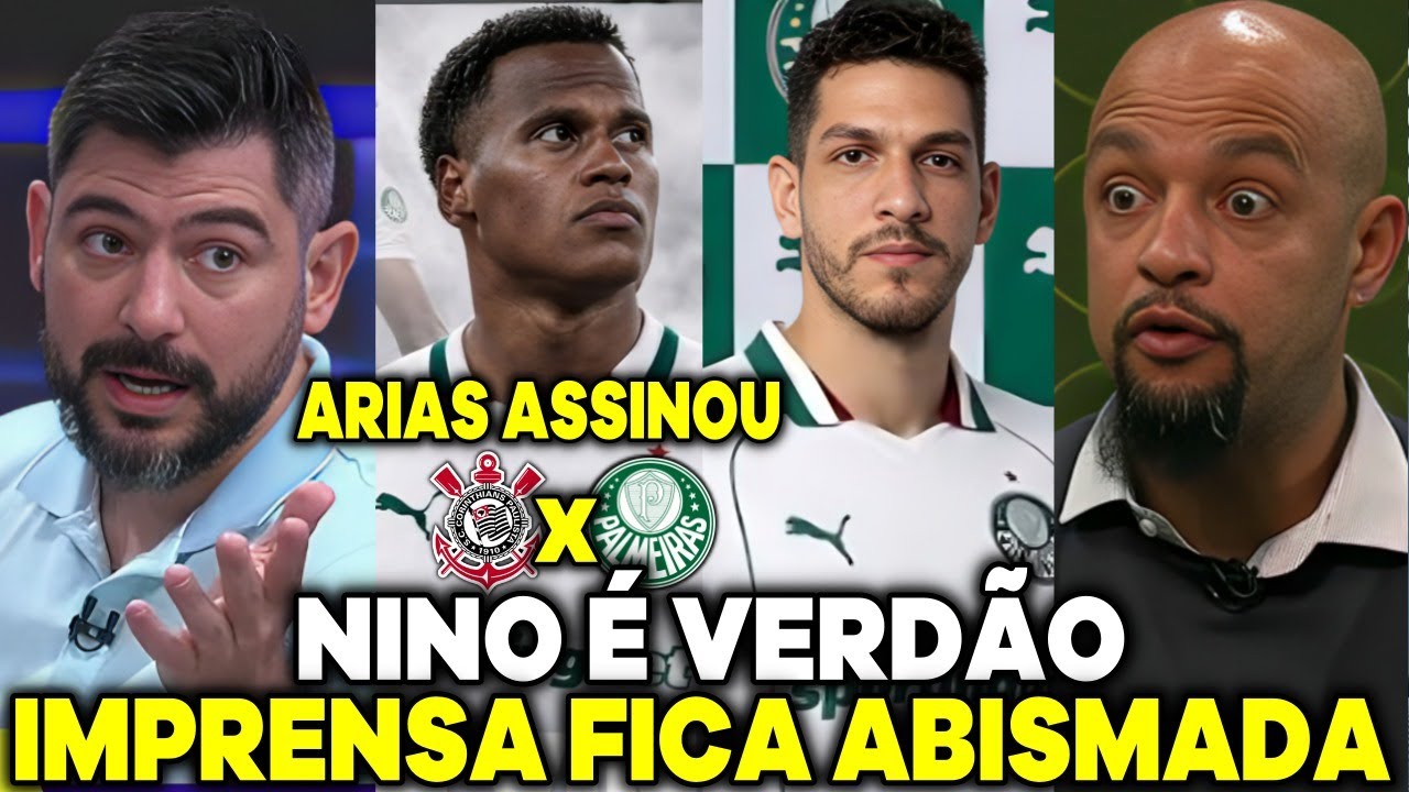 NINO ACEITOU! MIDIA ESPORTIVA REAGE AOS REFORÇOS DO VERDÃO 