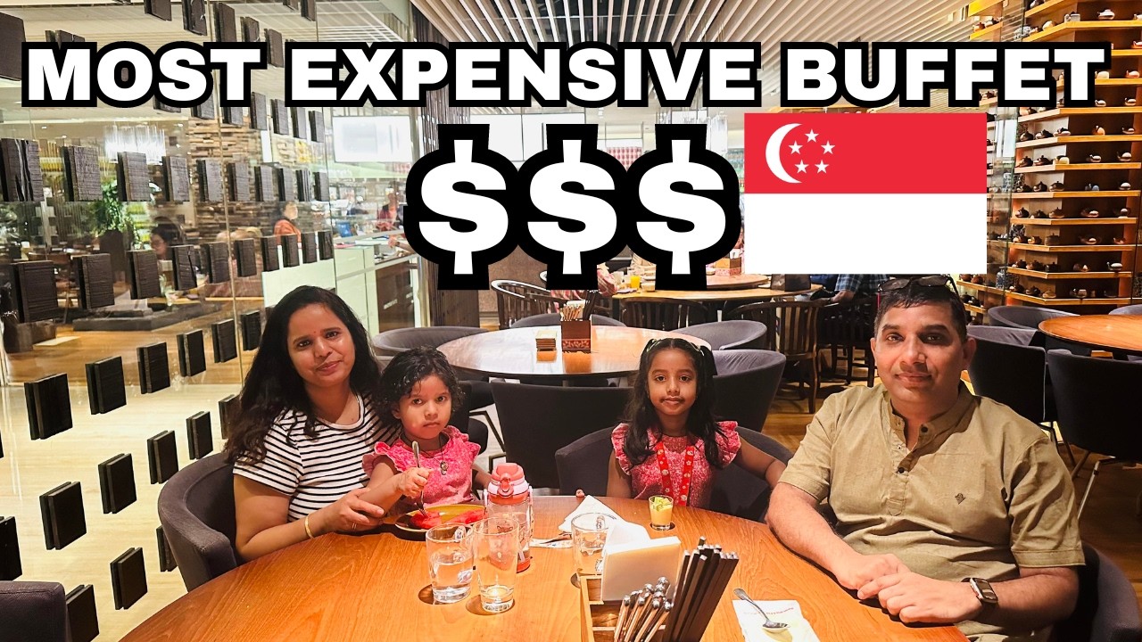 The MOST LUXURIOUS BUFFET in Singapore. How Good Is It!?