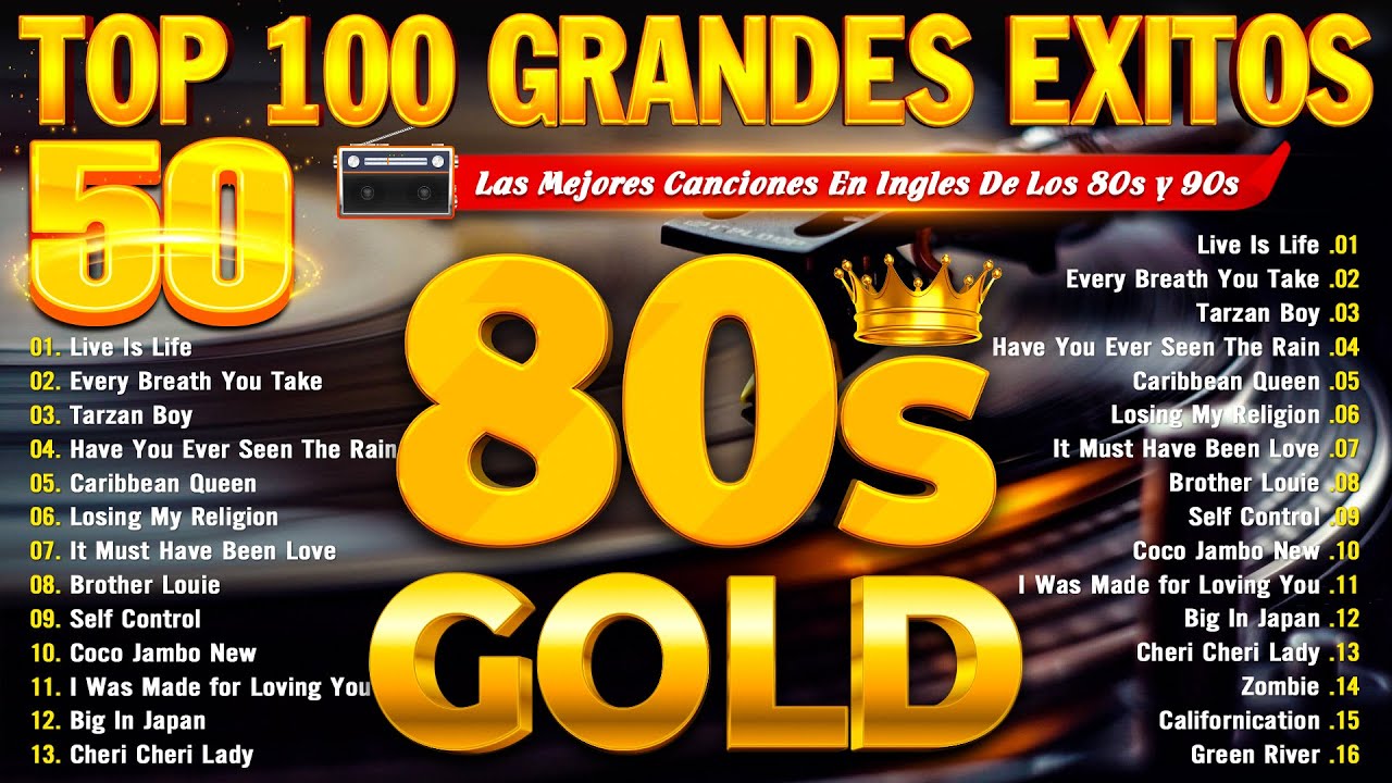 Grandes Exitos 80 y 90 En Inglés - Clasicos Musica De Los 80 En Ingles - Musica De Los 80 y 90