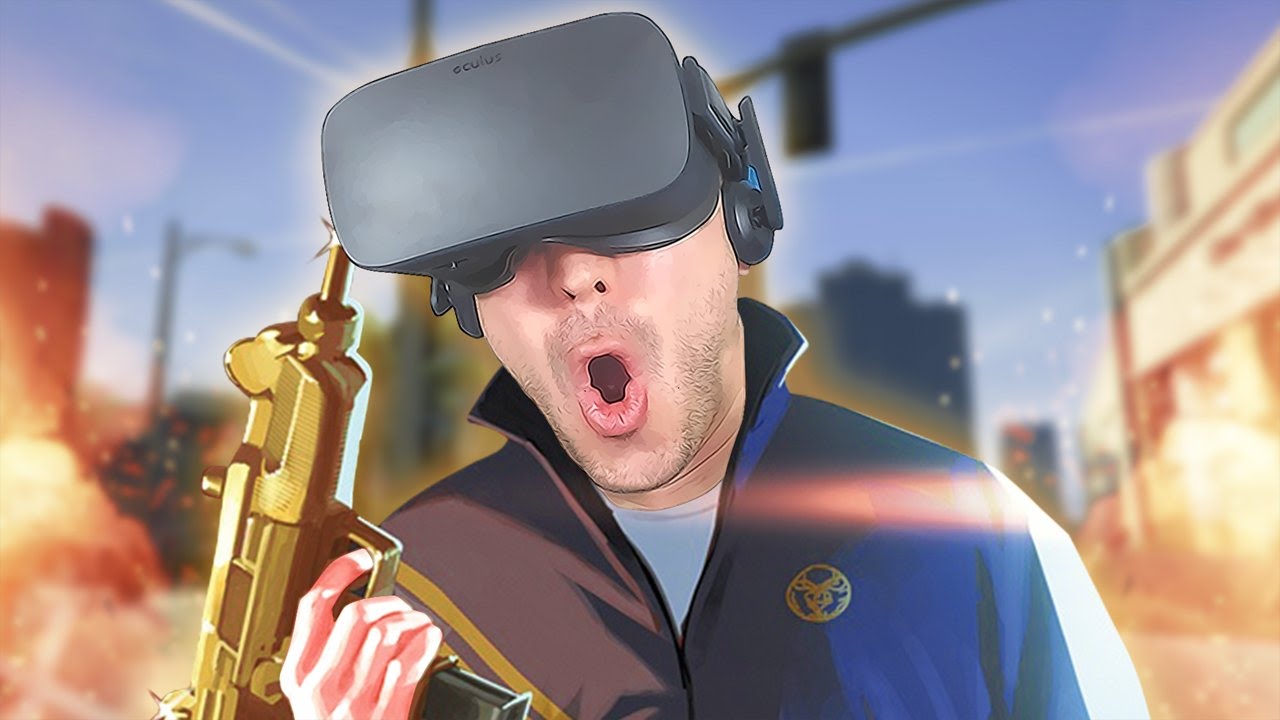 GTA 5 EN RÉALITÉ VIRTUELLE ! - GTA V Oculus Rift