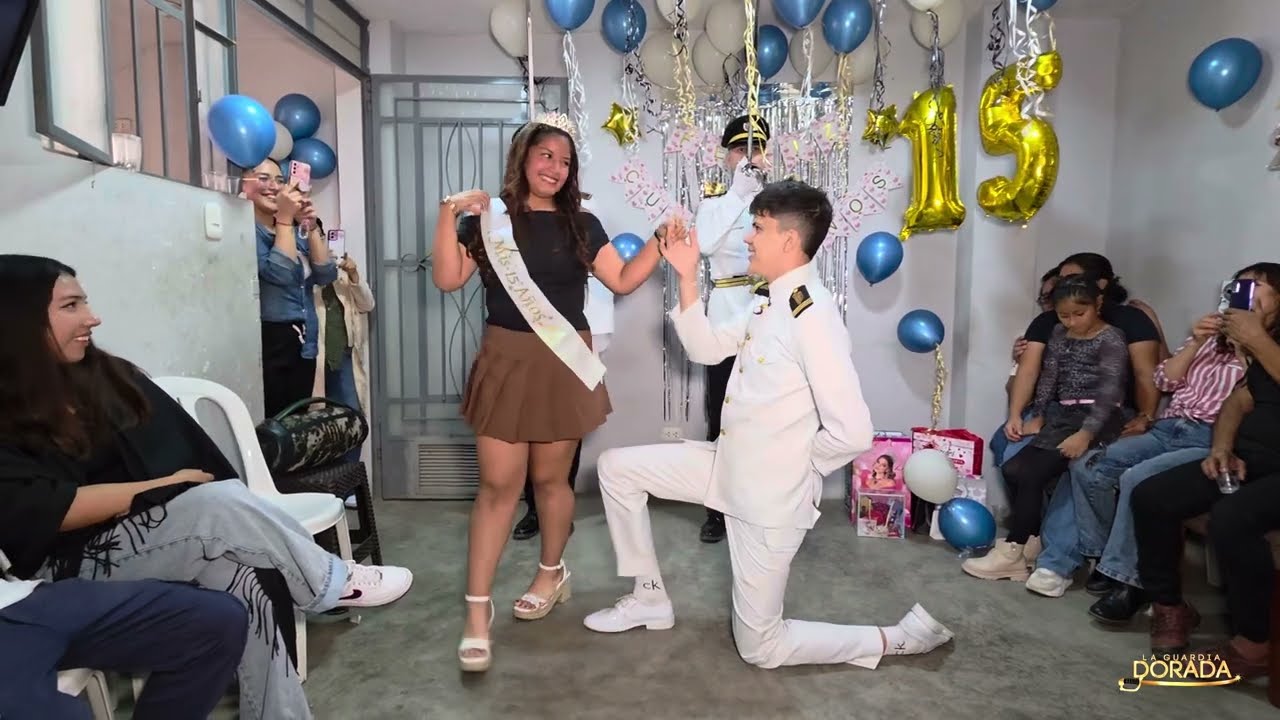 Sorpresa de cumpleaños para silvana en su fiesta de 15 años