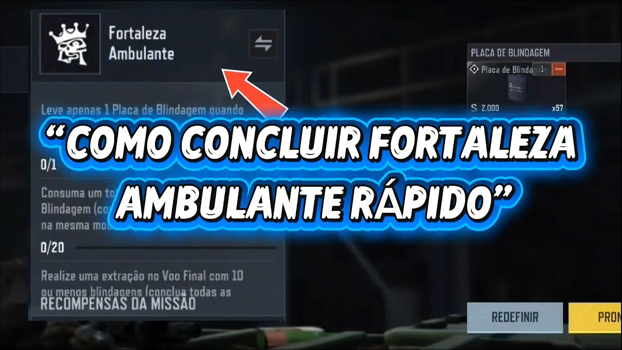 🔥 CALL OF DUTY MOBILE DMZ RACON⚔️ Aprenda como concluir a missão Fortaleza Ambulante RÁPIDO!