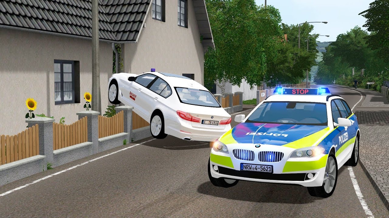 Polizei Einsatz - Praktikant flüchtet vor Polizei und klaut den Polizeiwagen ⚠️😱 LS17