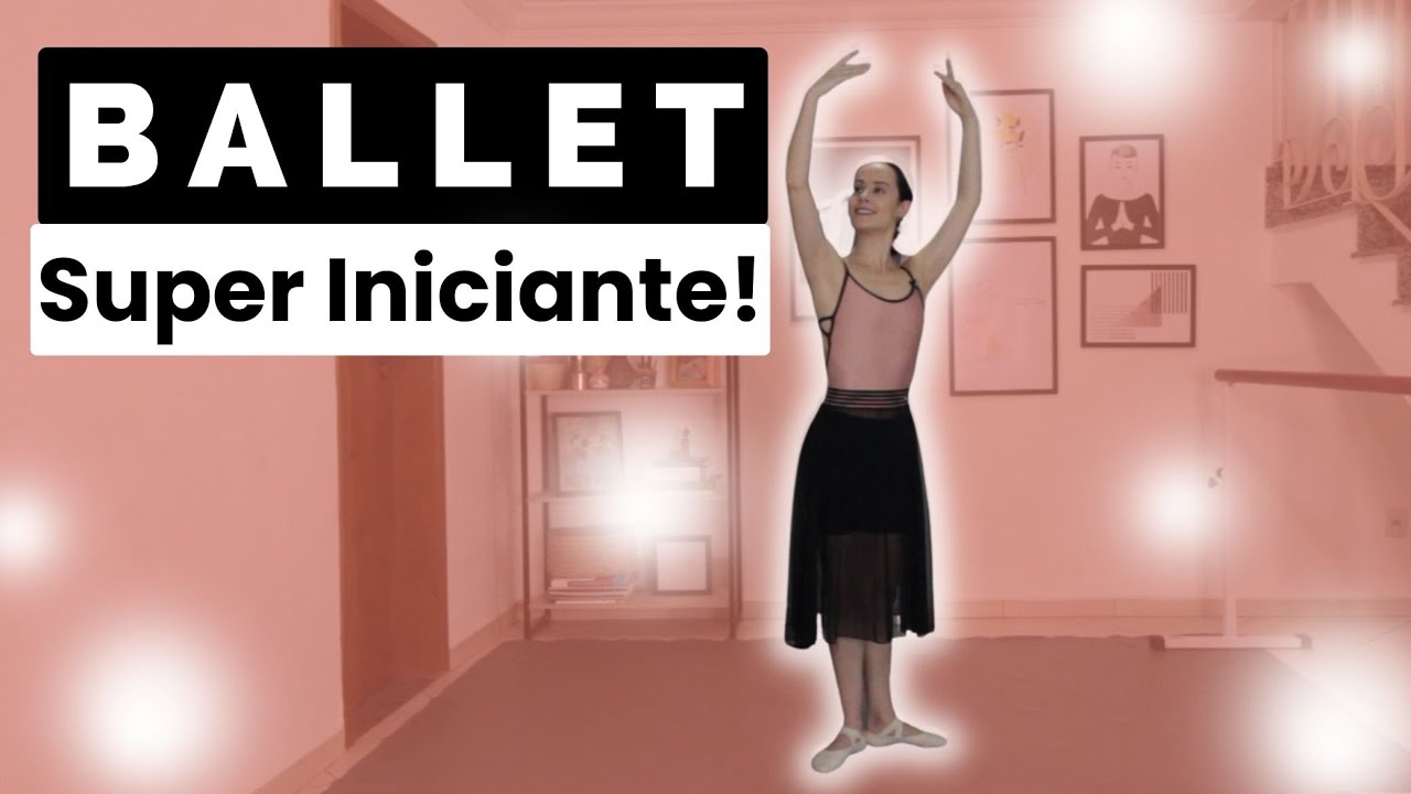 AULA DE BALLET para fazer em casa! Barra Completa! Ballet Clássico Iniciante | Ballet do Zero!