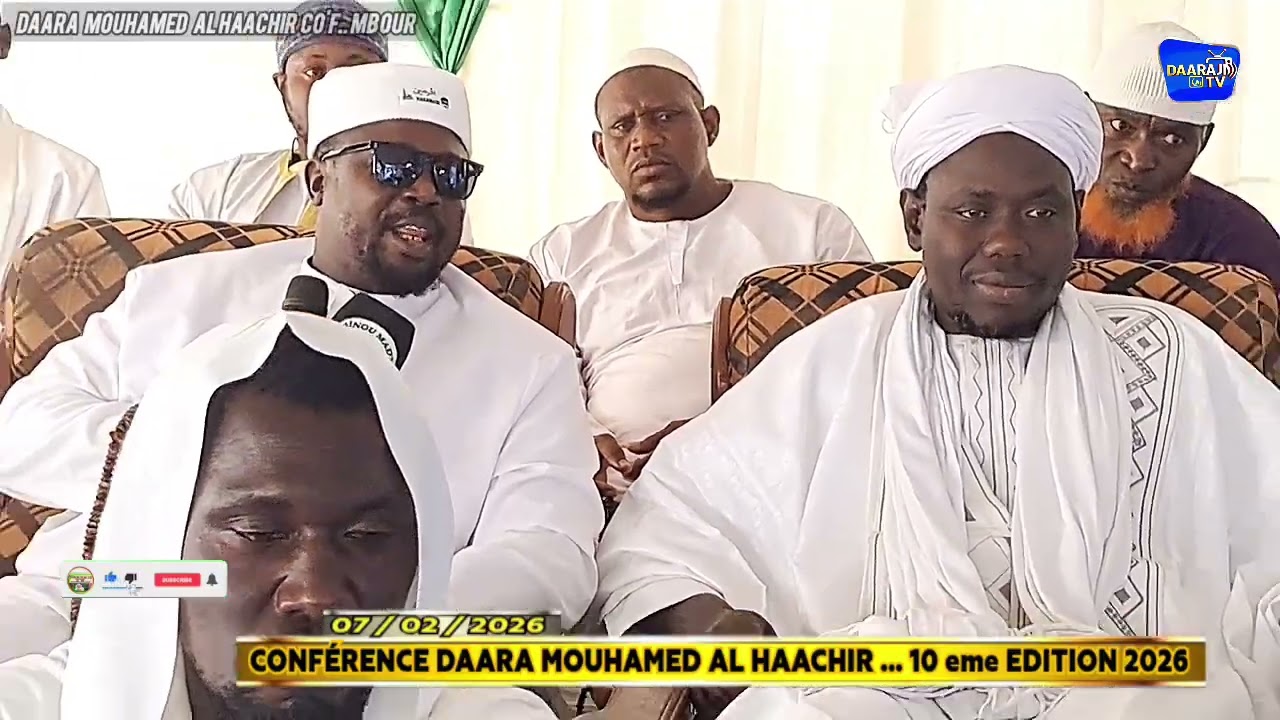 Conf  | DAARA MOUHAMED AL HAACHIR MBOUR prises de paroles