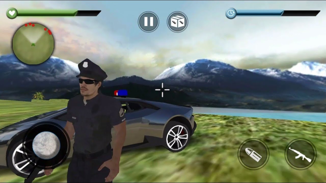 ► Miami Police Crime Simulator | With New Car Games Android Gameplay