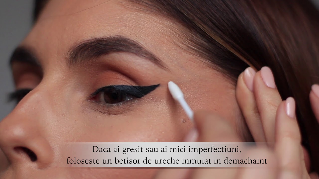 EYELINER Tutorial | sanziananegru