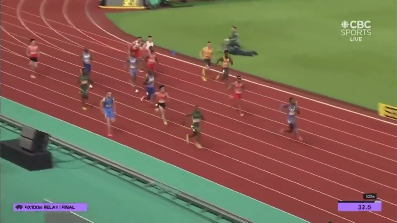 🇿🇦 HISTORY MADE! Akani Simbine Anchors SA to 4x100m Relay Victory at World Relays 2025