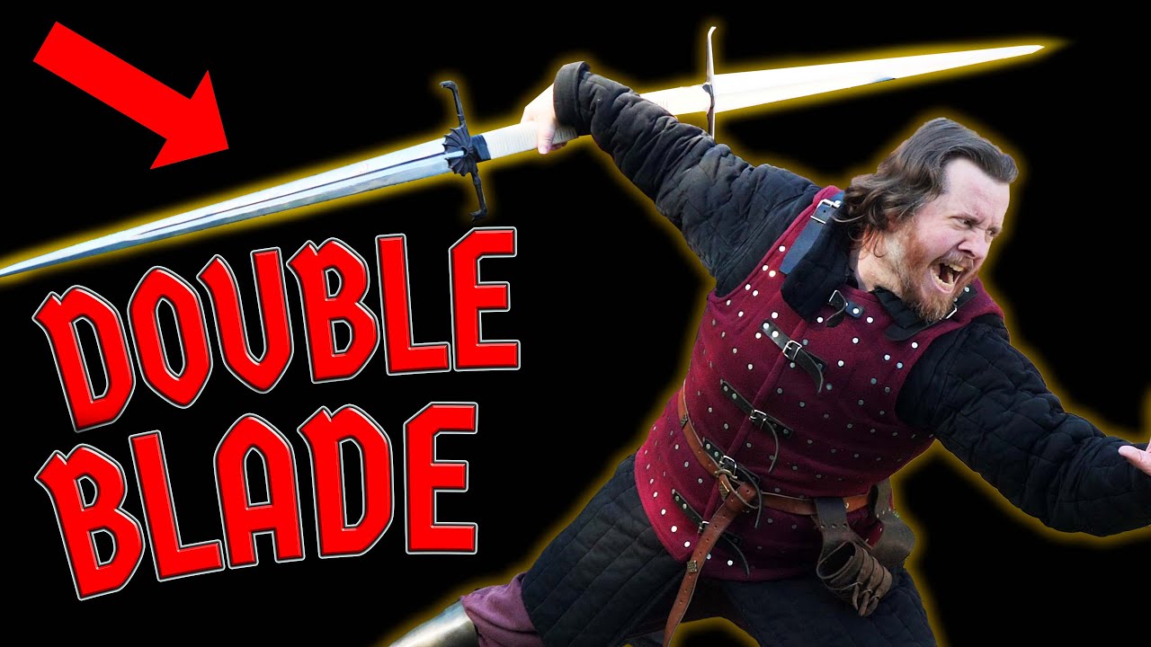 REAL double bladed SWORD tested!