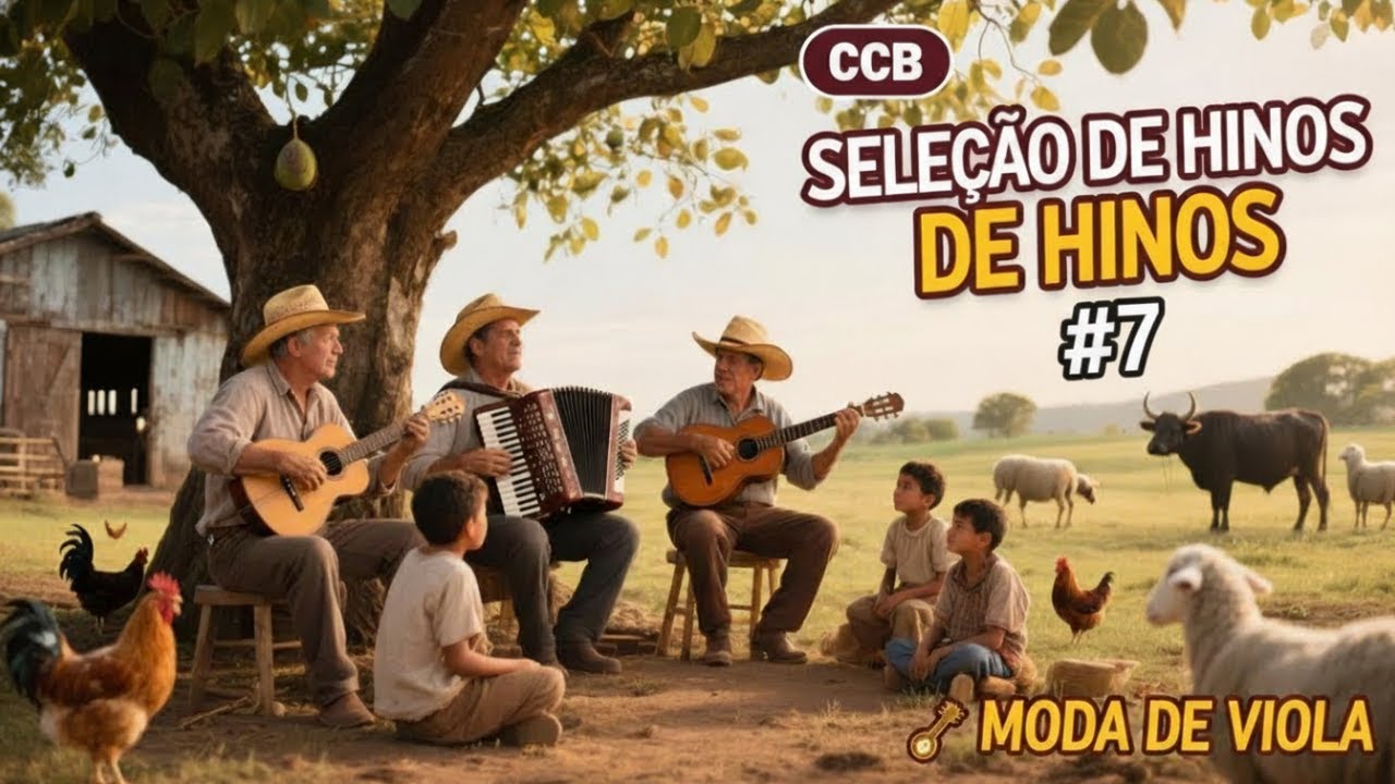 10 Hinos da CCB | Viola Caipira | Que acalmam a alma