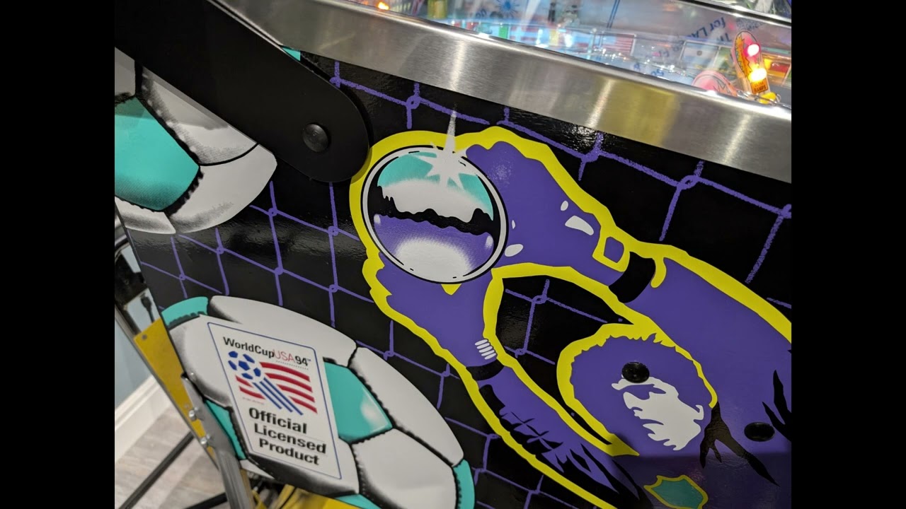 World Cup Soccer Pinball - Restoration