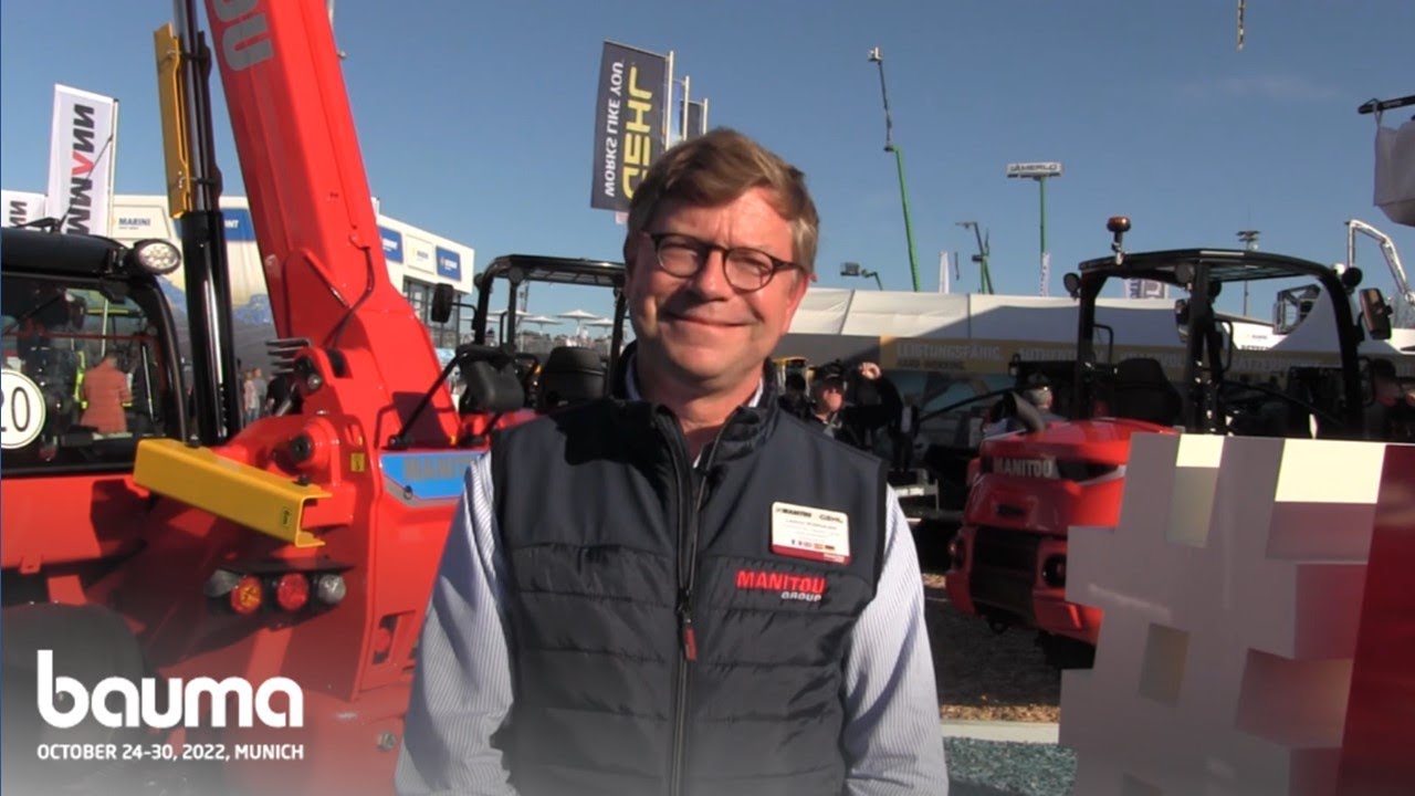 Manitou: Electric equipment ｜Bauma, Munich 2022