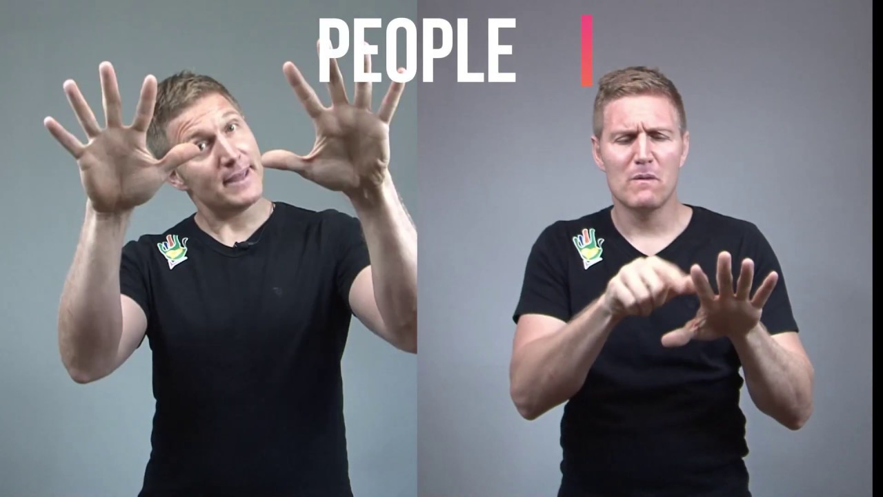 Day 11 of 21 Indexing and pointing in South African Sign Language.