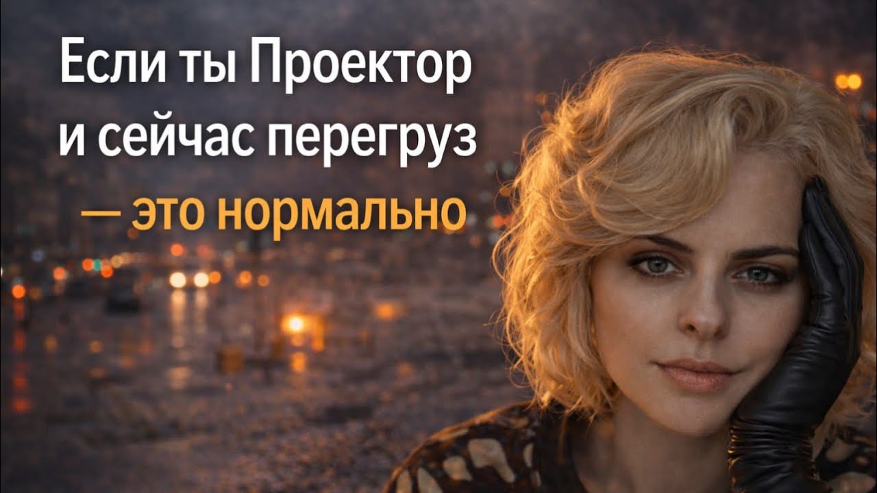 Если ты Проектор и сейчас перегруз — это нормально