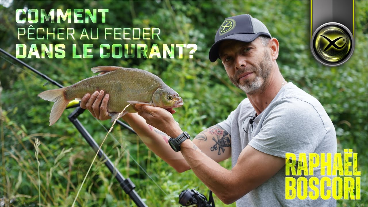 COMMENT pêcher au Feeder dans le courant? avec Raphaël Boscori #2023 #pêche #france #matrix #video