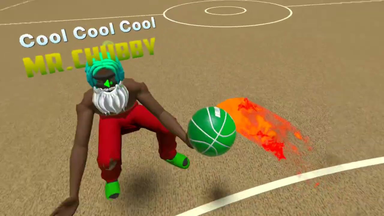 Playing big ballers with my friend
