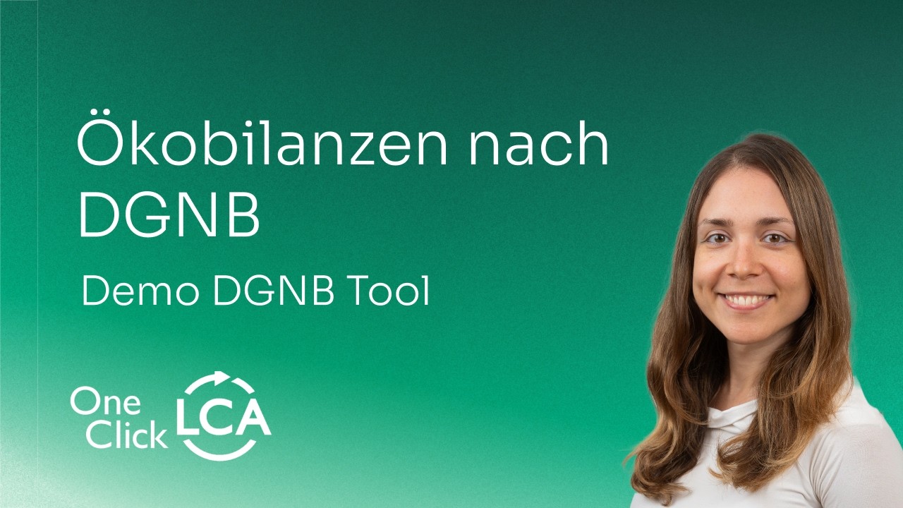 Software Demonstration DGNB Tool