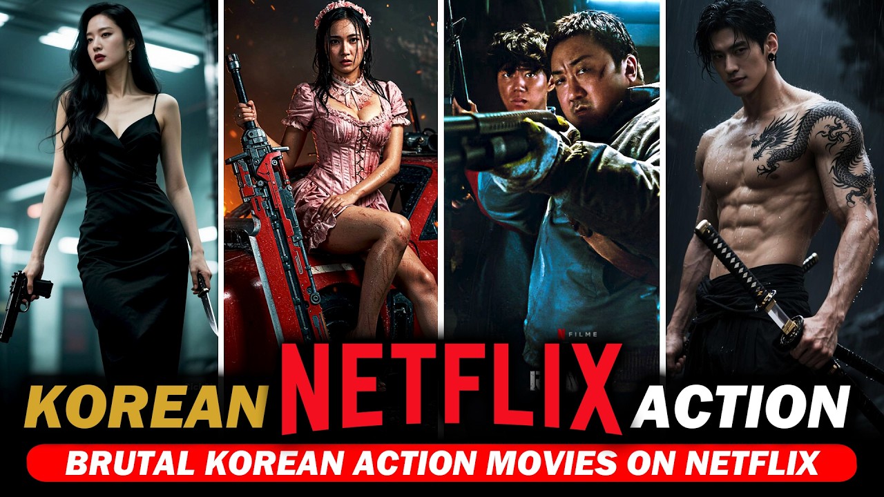 Top 10 BRUTAL KOREAN Action Movies to Watch on NETFLIX Right Now!