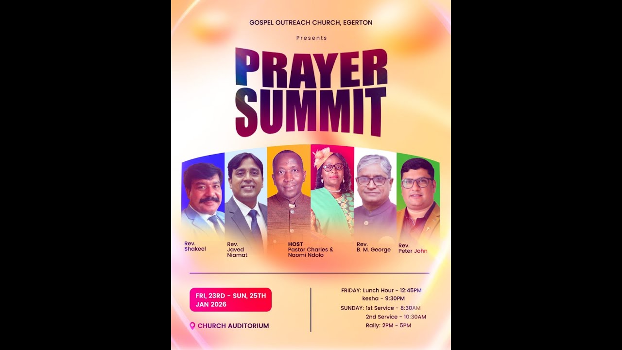 Great Commission || Pastor  Shakir Daniel || Prayer Summit 2026 || Day 13