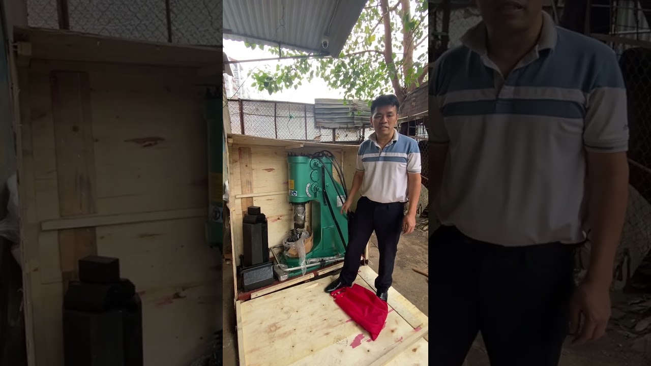 Máy búa hơi thủy lực C41-25kg