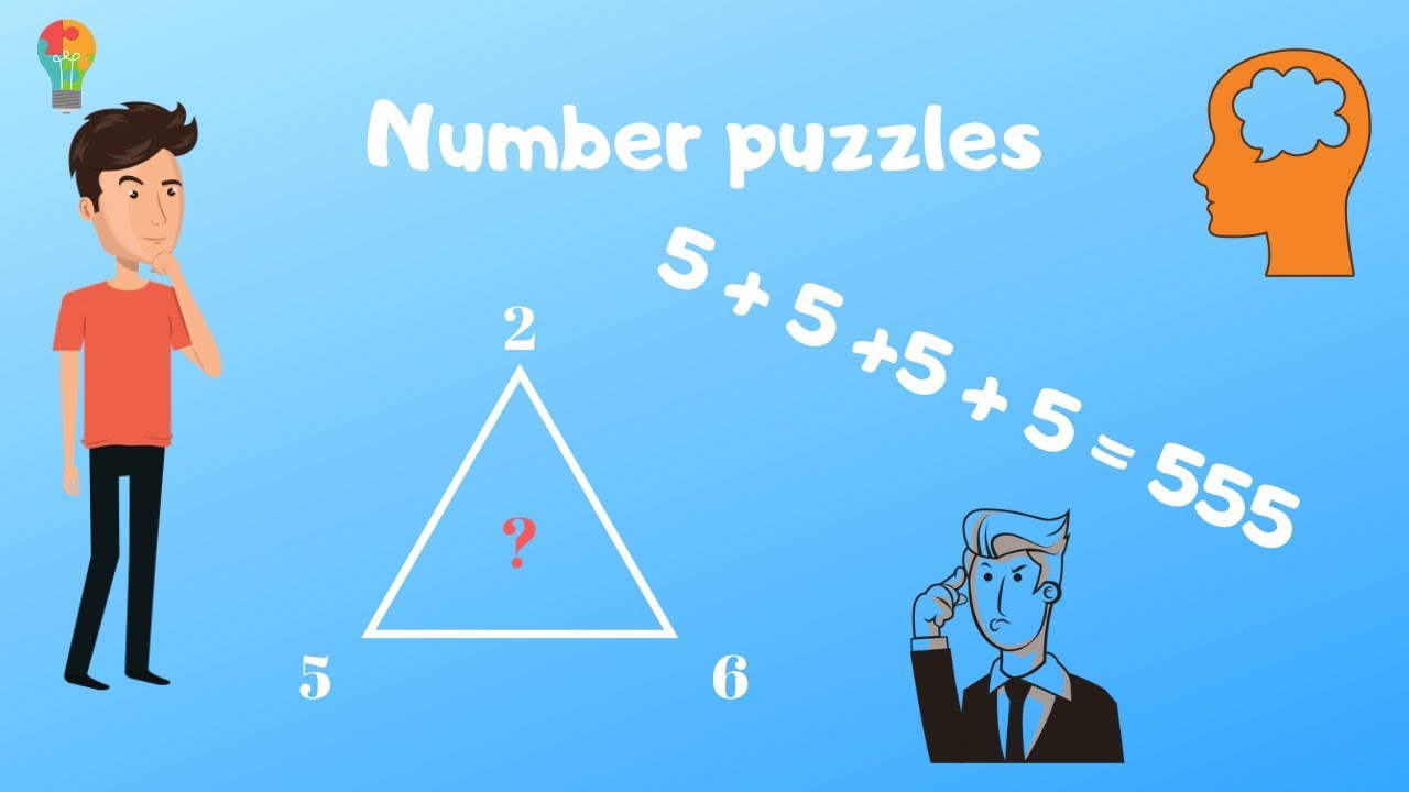 5 Number puzzles | Math puzzles | RiddlesForYou