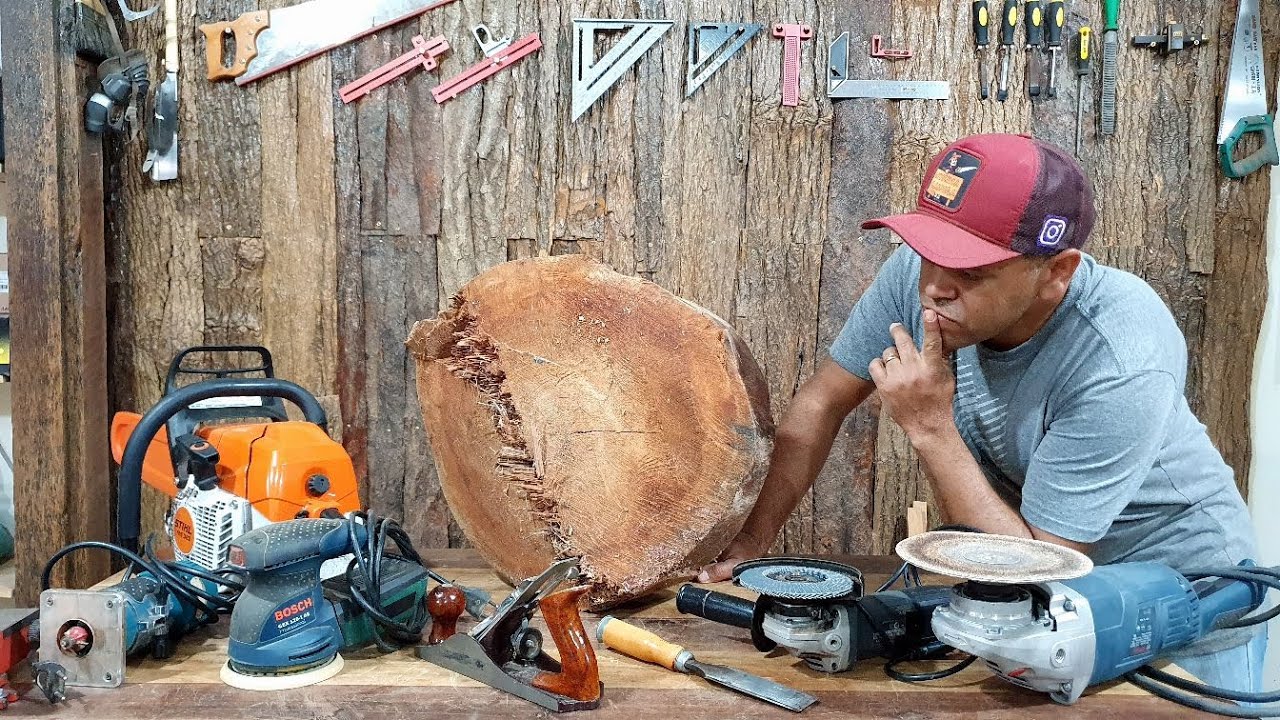 Era Só Um Pedaço de Eucalipto Vídeo Aula / Piece of wood