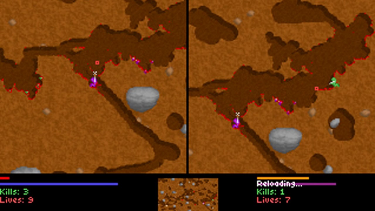 Liero (Mets&auml;nEl&auml;imet) (MS-DOS) [1999] [PC Longplay]
