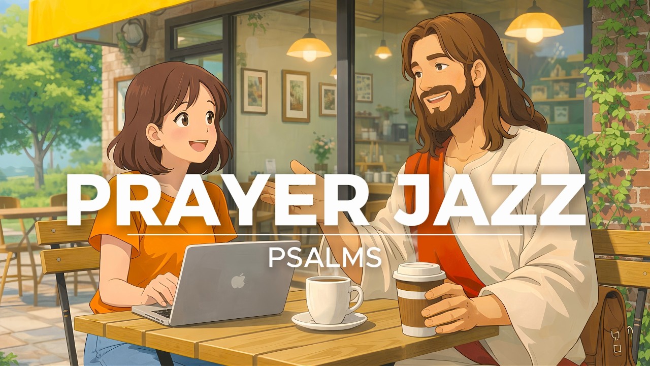 Christian Café Jazz for Work & Study | ☕ Morning Coffee with Jesus | KJV Psalms with Vocals