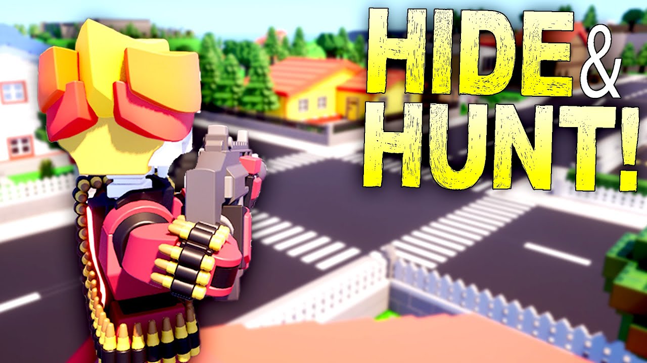 We Played Hide and Seek In Brickadia, But The Hiders Can Fight Back!
