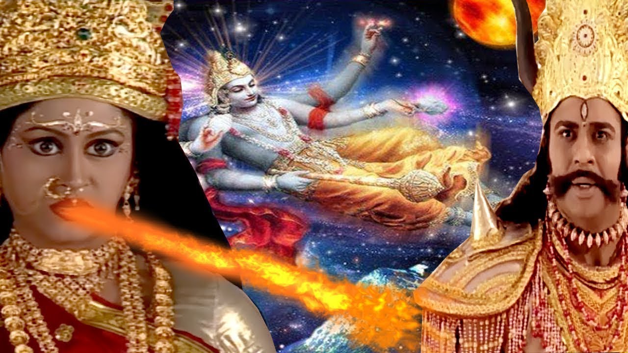 Demon Mahisasur Come To Fight Maa Sherawali By Changing His Form || English Subtitle Hindi Serial ||