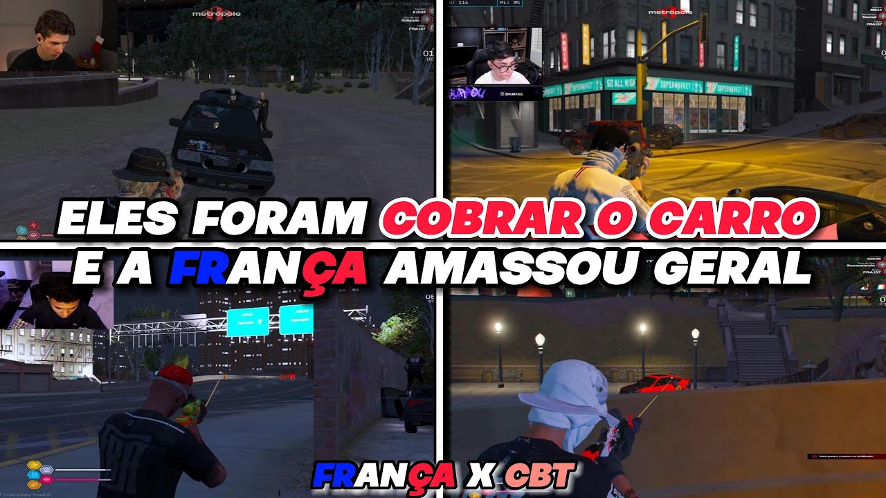 ELES FORAM COBRAR O CARRO E A FRANÇA AMASSOU GERAL!!!