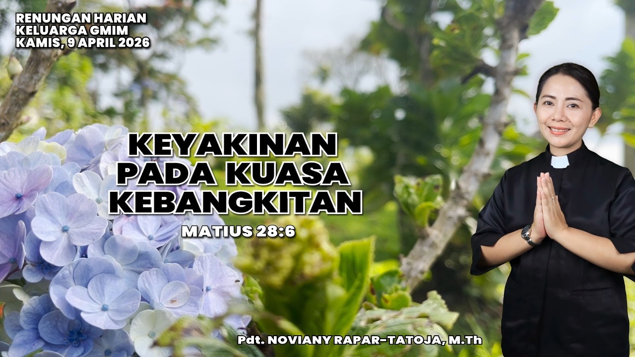 Keyakinan Pada Kuasa Kebangkitan | Matius 28:6 | RHK GMIM Maranatha Paslaten