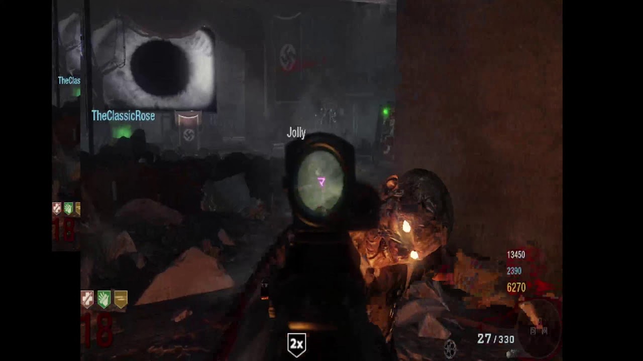 we're call of duty zombiesing it