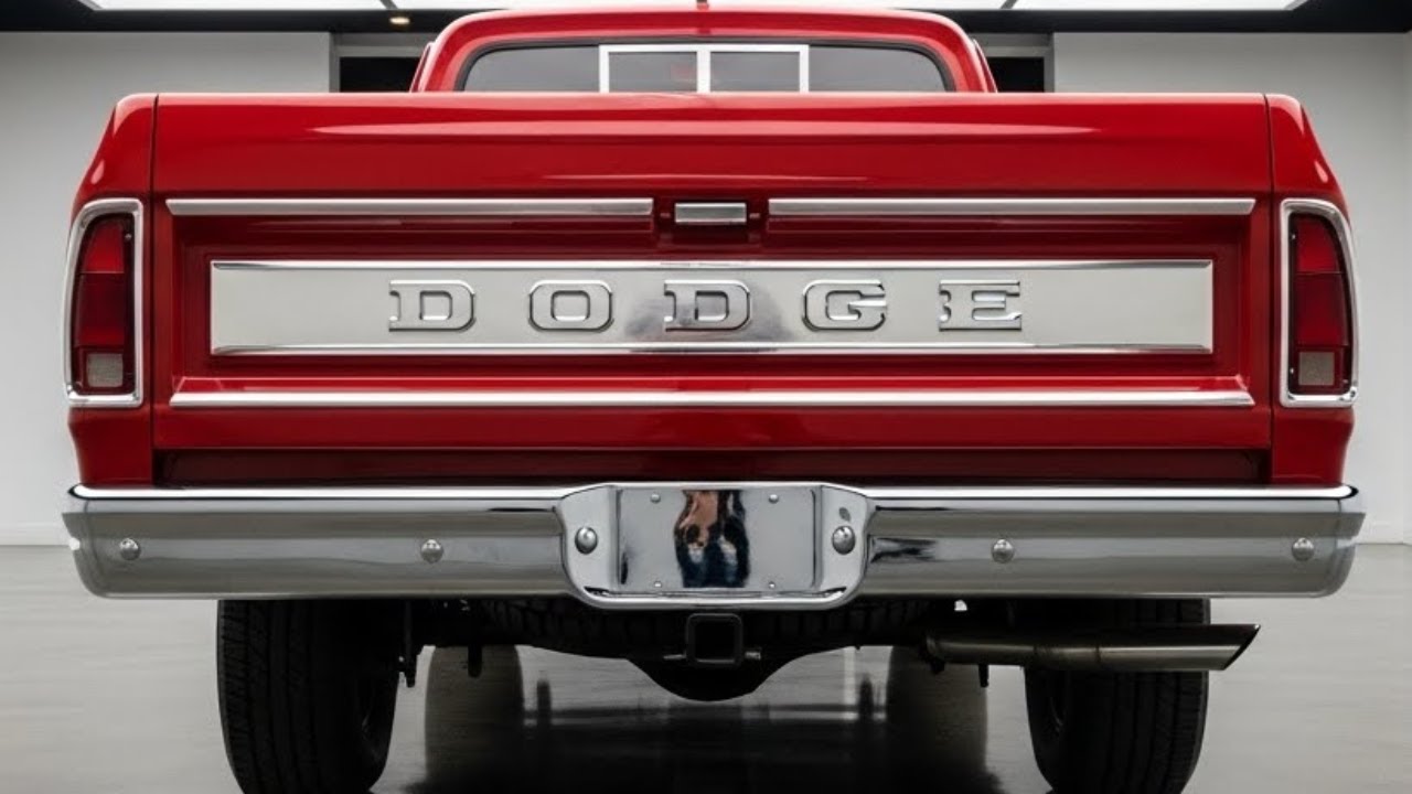 1970 RAM 1000 HEAVY DUTY PICKUP – CLASSIC POWER & LEGENDARY DURABILITY!
