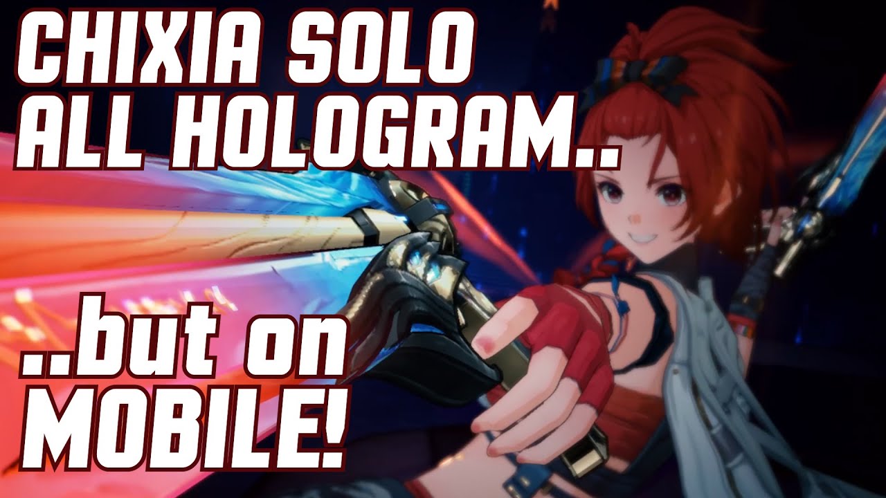 CHIXIA SOLO ALL HOLOGRAMS MAX DIFFICULTY | MOBILE GAMEPLAY