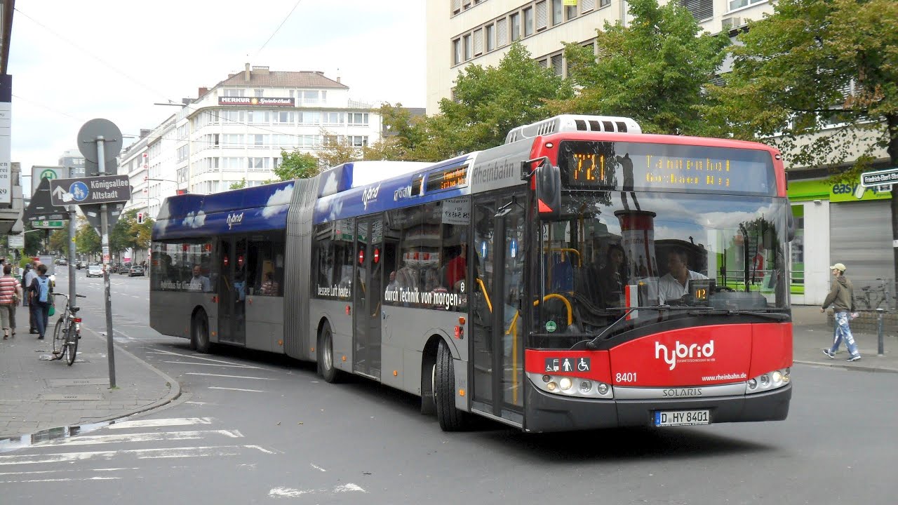 [Video] Bus Solaris Urbino 18 Hybrid | #8401 | Rheinbahn AG Düsseldorf