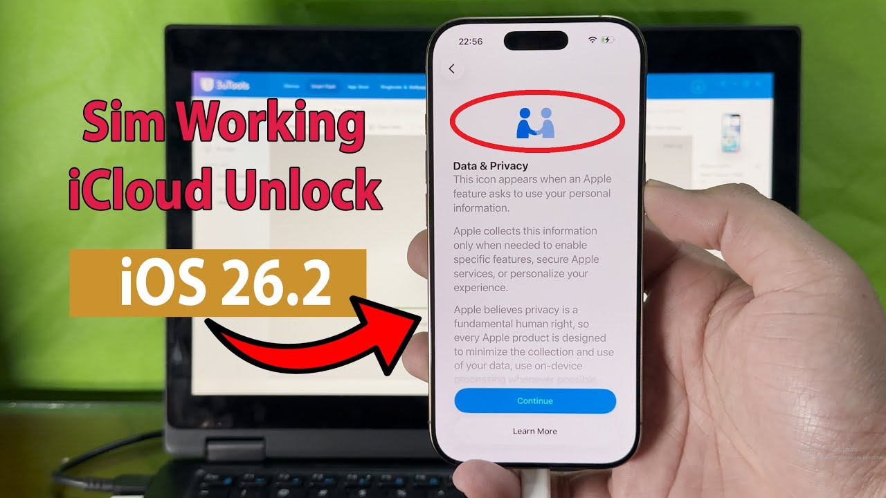 Обход разблокировки iCloud на iPhone 16 Pro Max - iOS 26.2.1 навсегда | Работает с SIM-картой