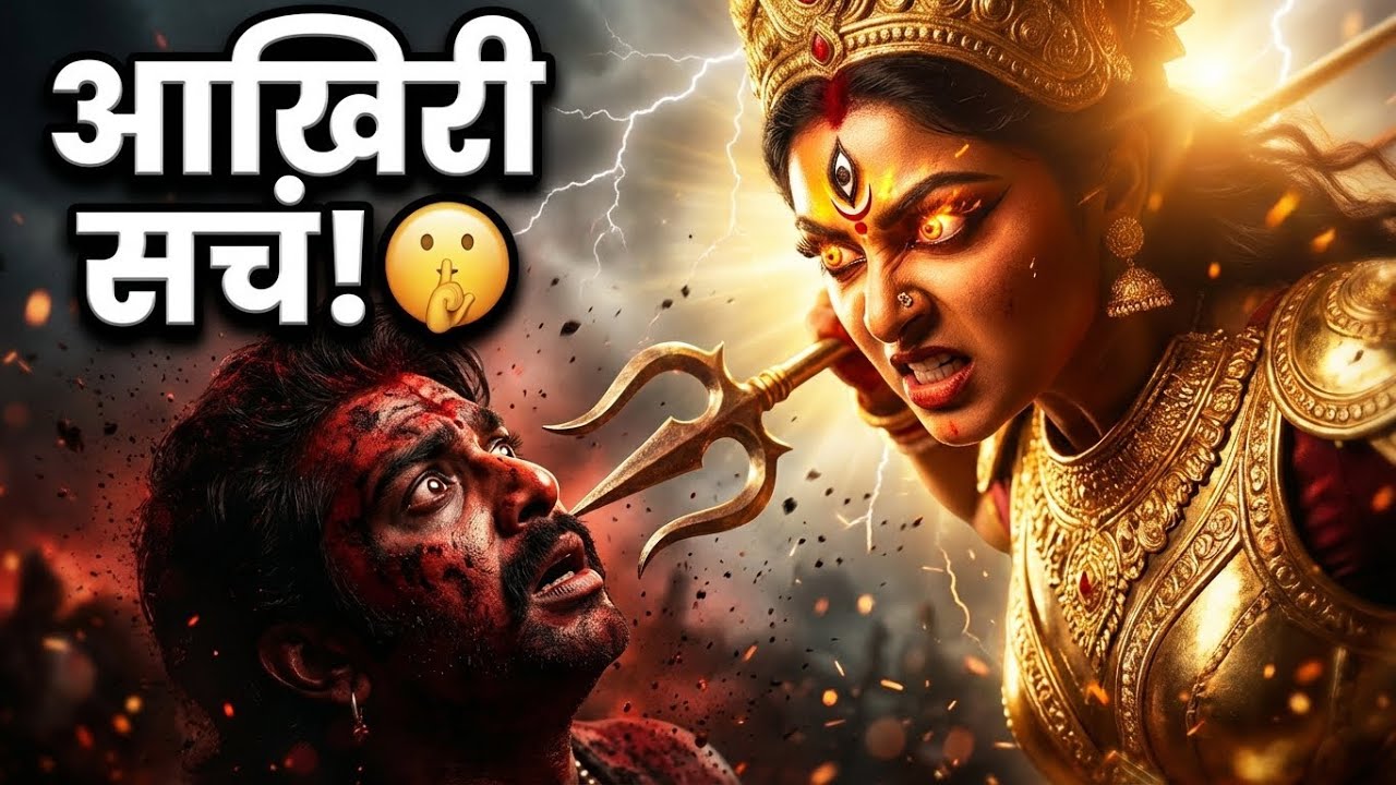 आखिरी दिन का सच! 🤫 9 दिन के महायुद्ध में महिषासुर का वध कैसे हुआ? | Mahishasur Vadh Rahasya