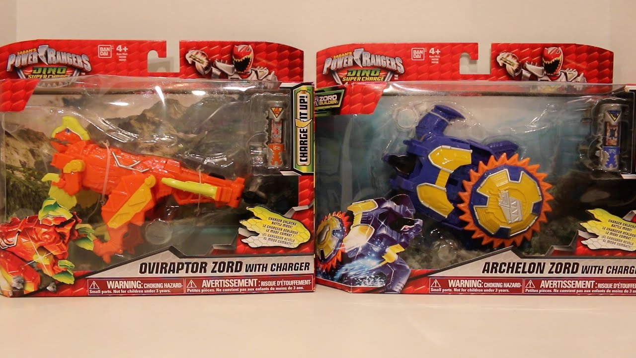 Oviraptor Zord & Archelon Zord Review [Power Rangers Dino Super Charge]