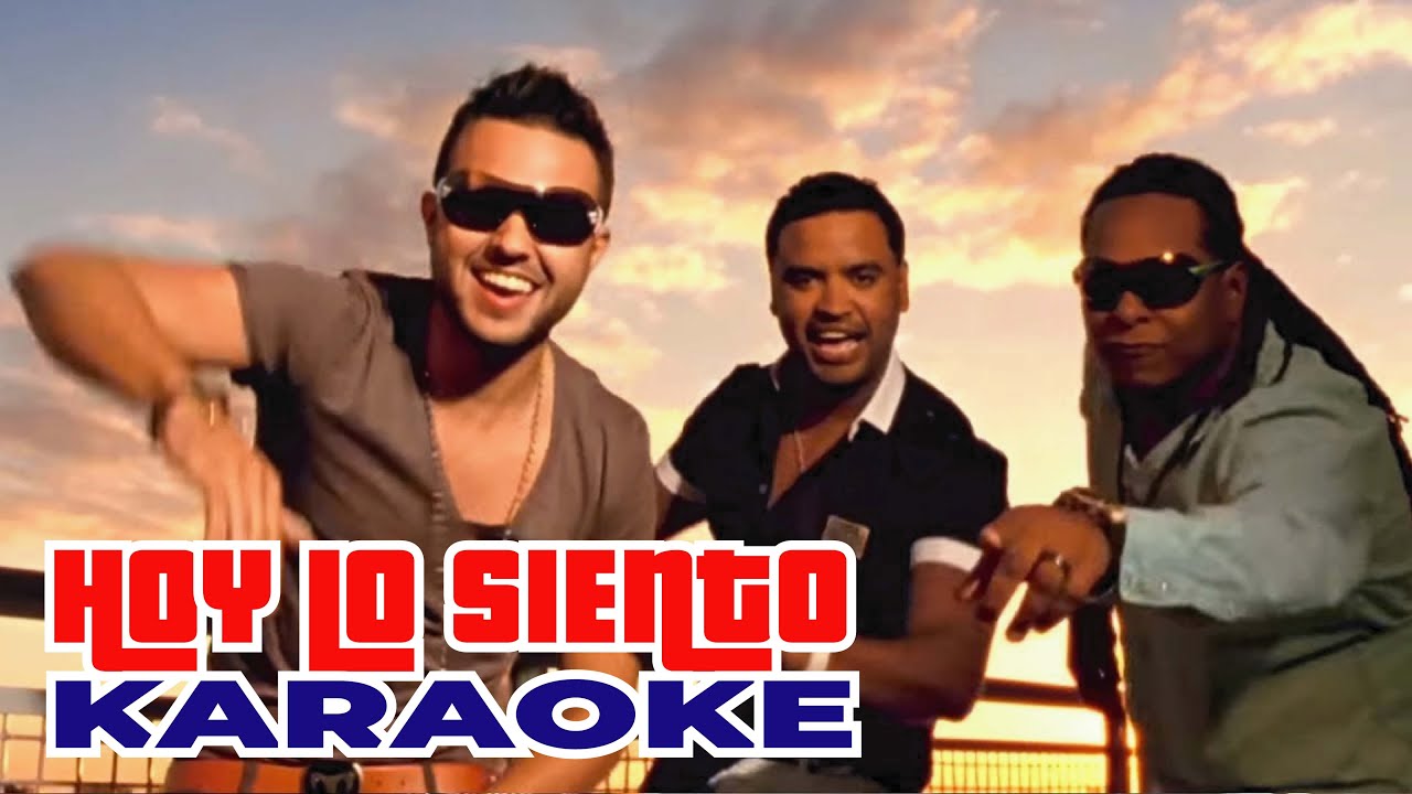 Hoy lo Siento (KARAOKE) Zion y Lennox ft. Tony Dize