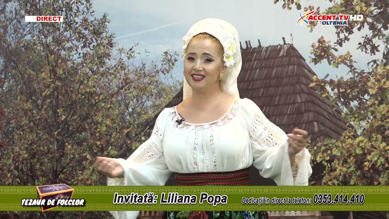 Tezaur de folclor 14 octombrie 2021 Liliana Popa