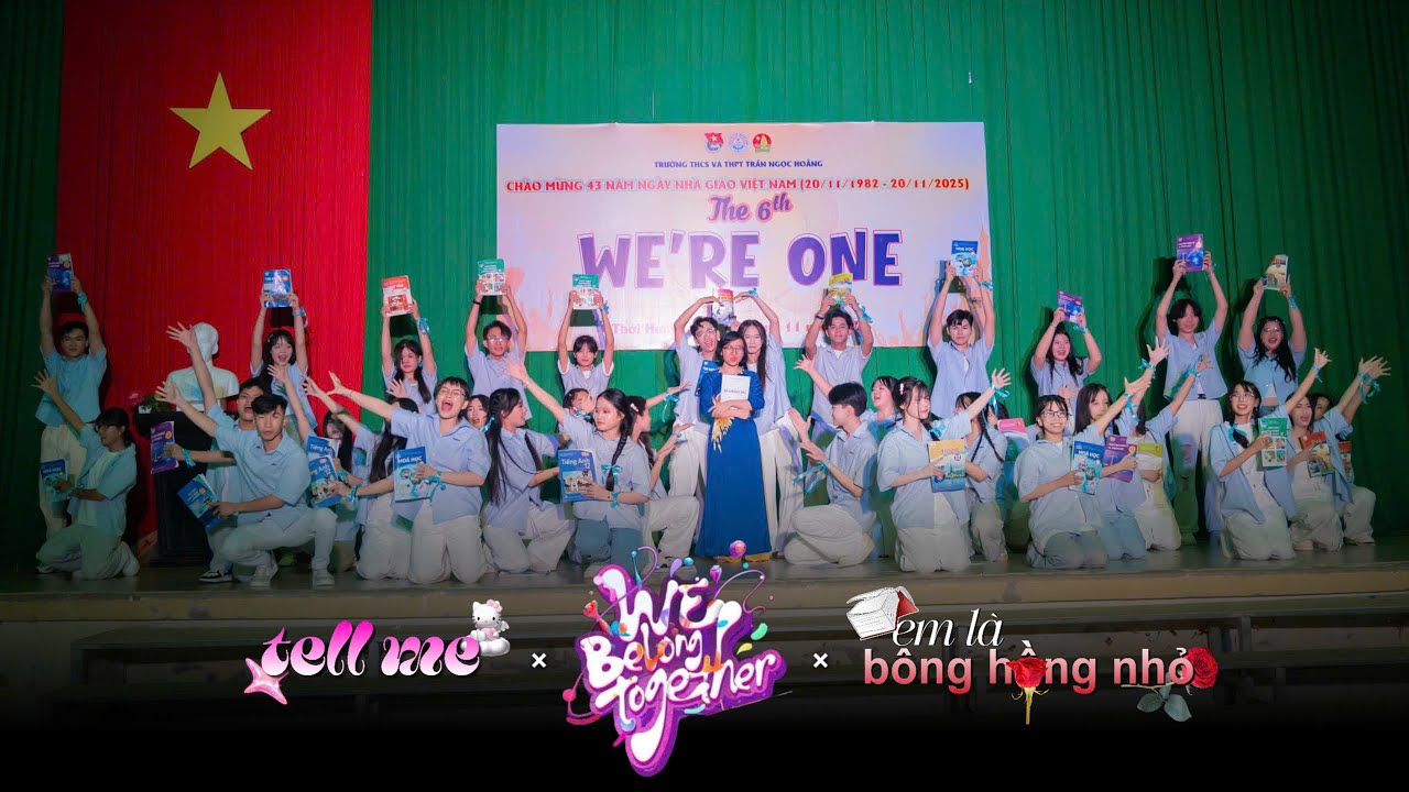FLASHMOD WE ARE ONE 2025 | Tell me × We Belong Together × Em là bông hồng nhỏ - Lớp 12A2
