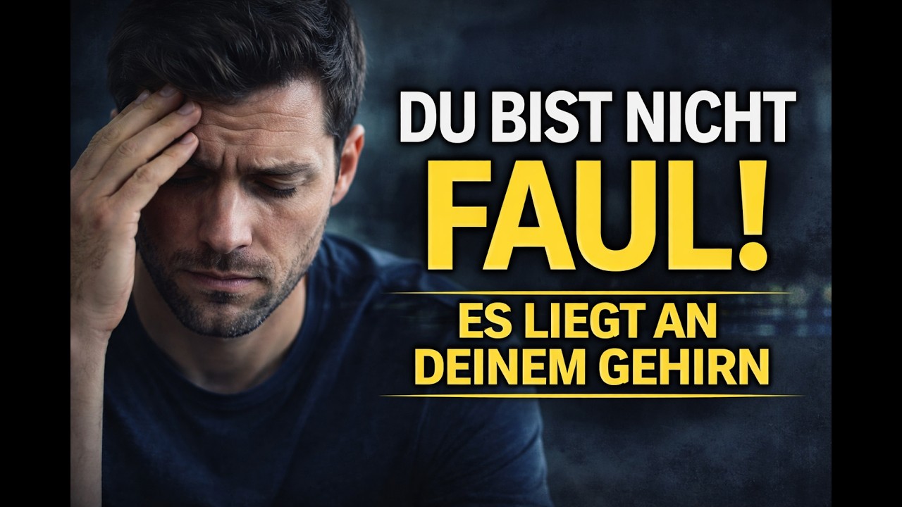 Du bist nicht faul – dein Gehirn ist überlastet!