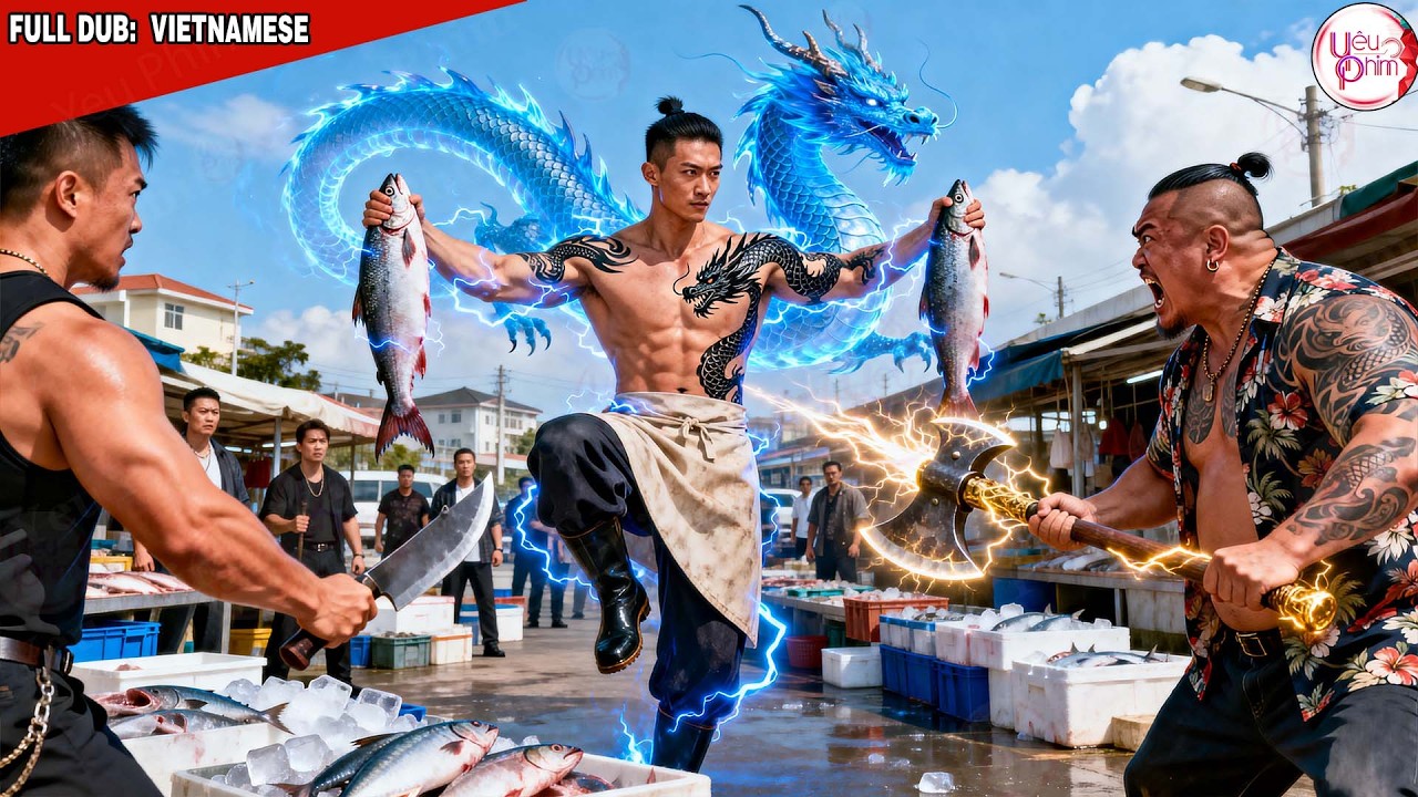 Chàng Trai Bán Cá Ngoài Chợ Bị Đám Côn Đồ Kiếm Chuyện Đòi Tiền Bảo Kê, Ai Ngờ Là Chiến Thần Ẩn Danh