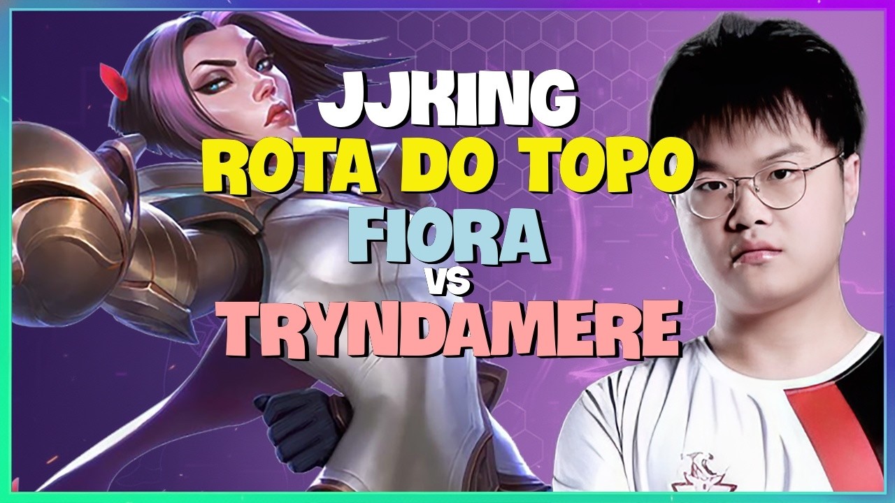 Aulas de Fiora com JJKing o Rank 1 da China em Performance Impecável Legenda em Português