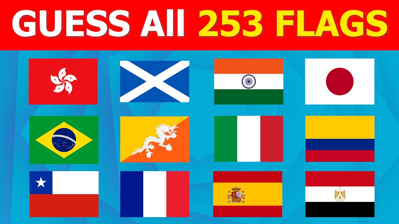 Guess All The 253 Flags In The World In Ultimate Quiz