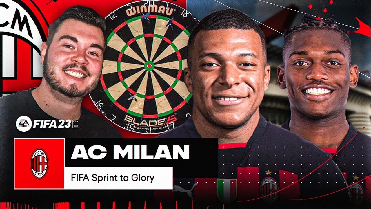 FIFA 23: MIT DARTS-CHALLENGE zum CL-SIEG!!😍🎯 AC Milan Sprint to Glory